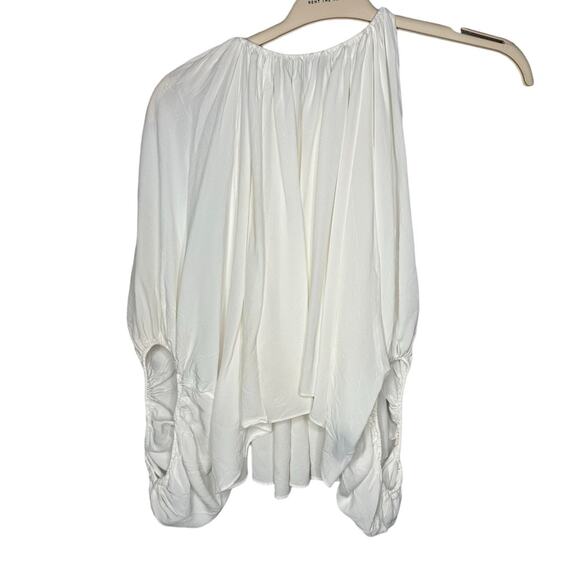 Mugler Cold Shoulder Draped Top - Picture 2 of 11